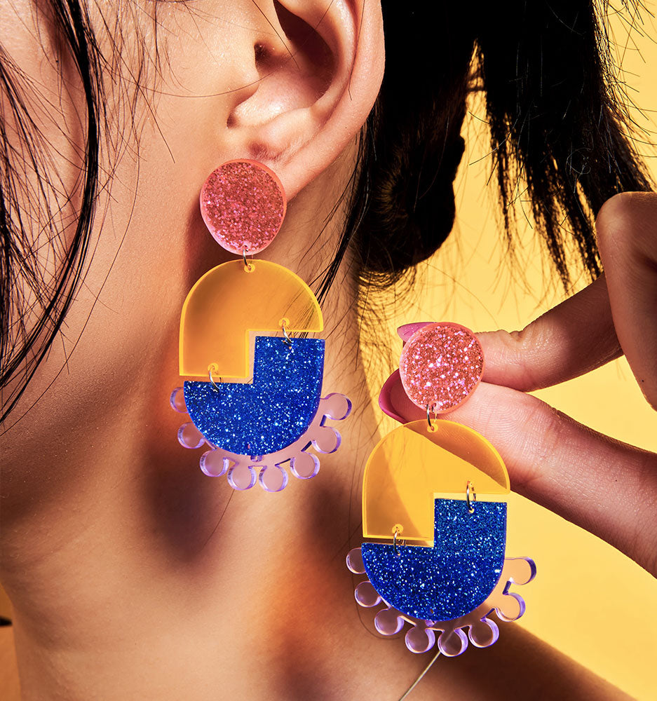acrylic earrings