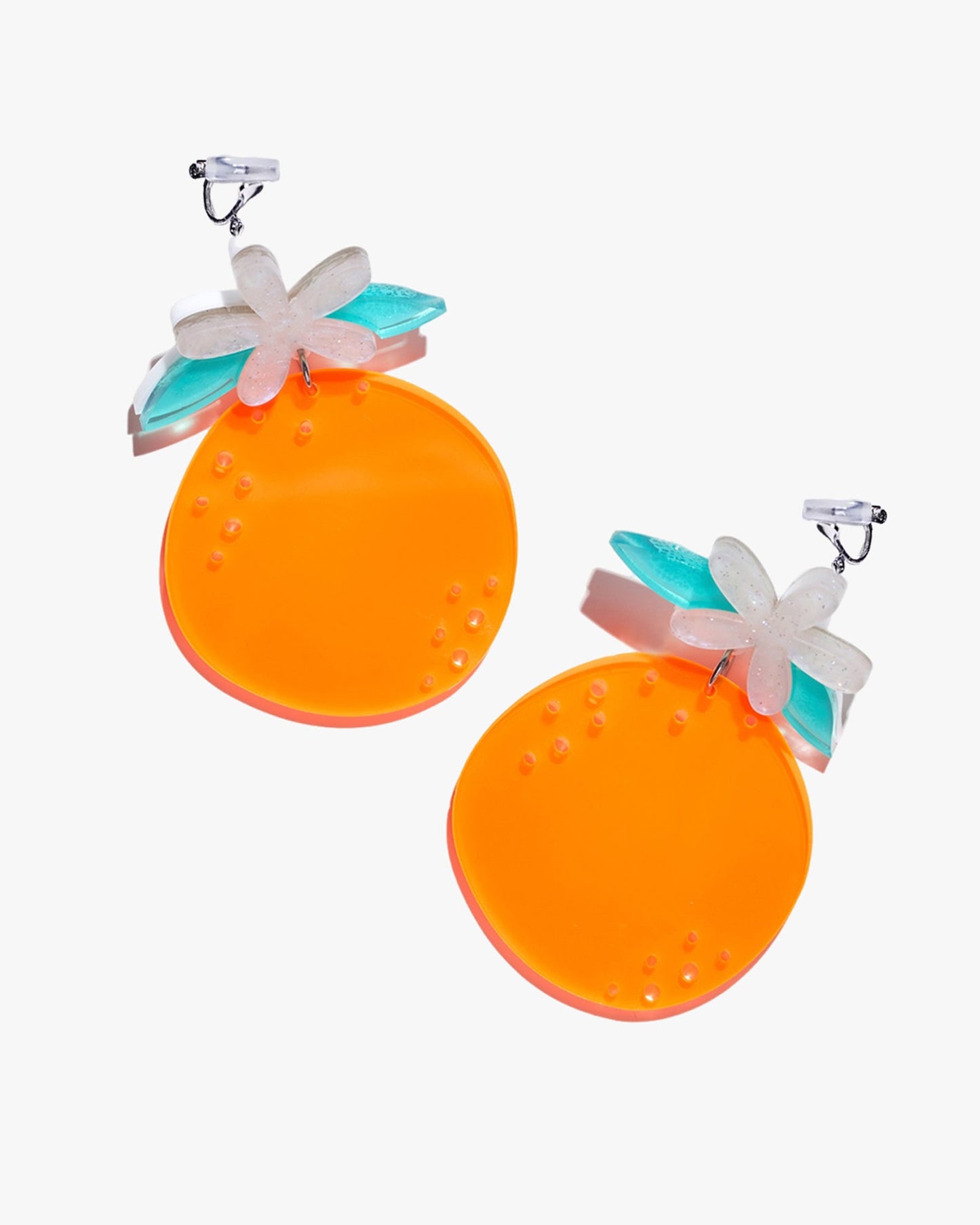 Delicious Orange Earrings/Ear Clip