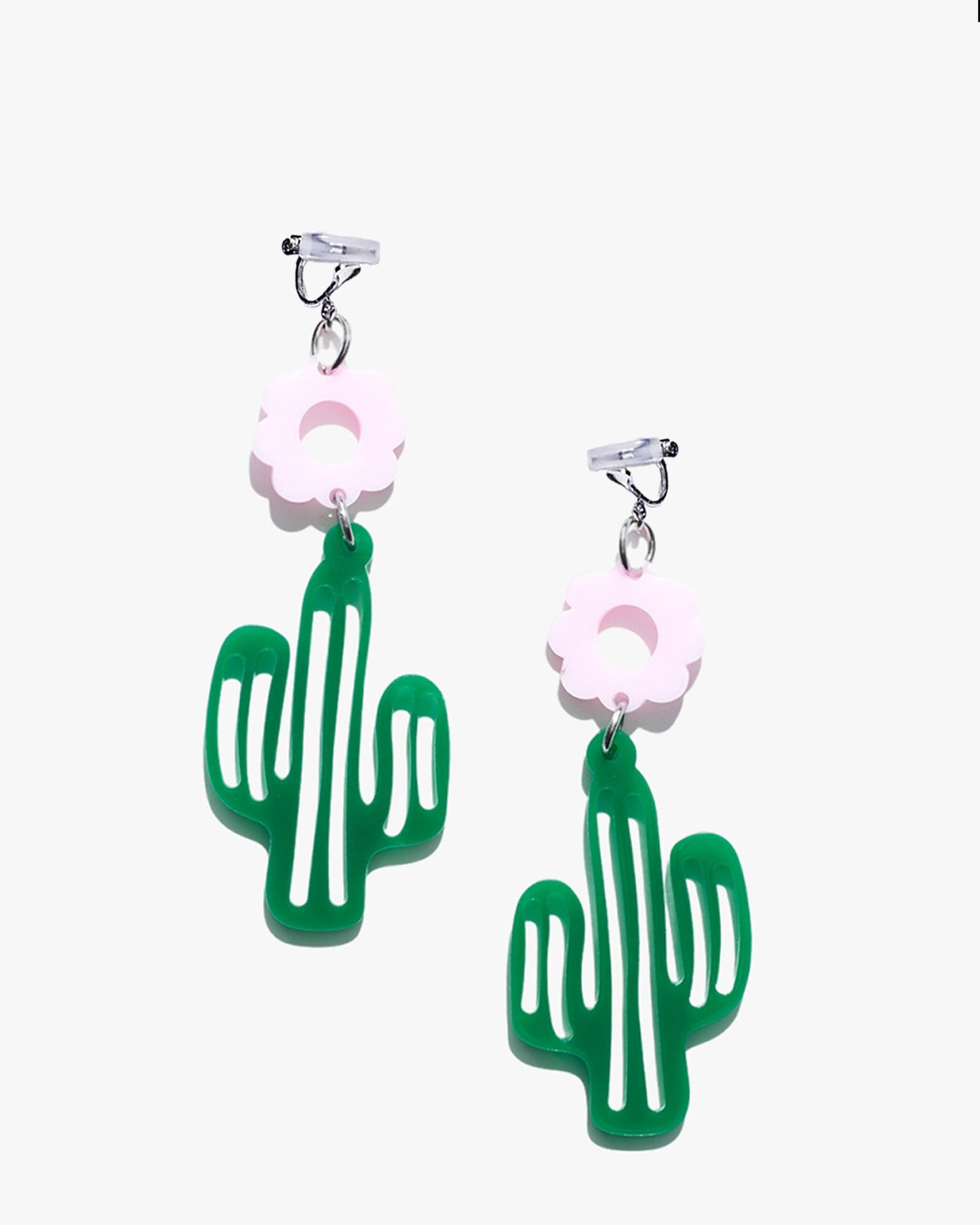 Cactus Plant Earrings/Ear Clip