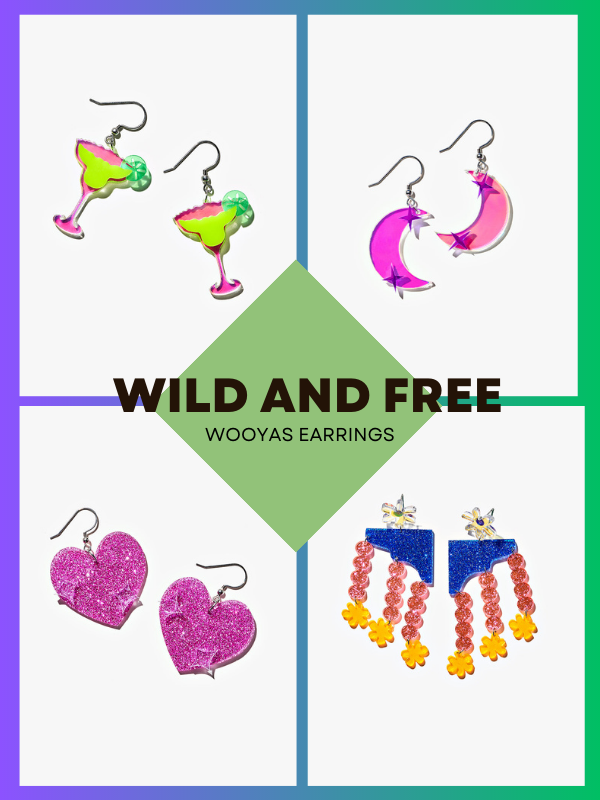 Wild and Free: Embrace the Spirit of Nature with Wooyas Earrings