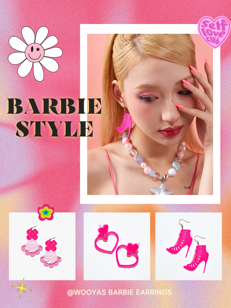 Barbie's World of Earrings: Where Fashion and Fun Collide