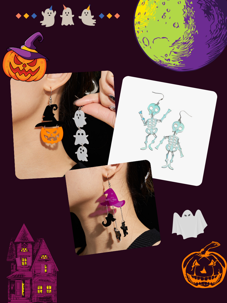 Trick or Treat：Earrings that Capture Halloween Spirit