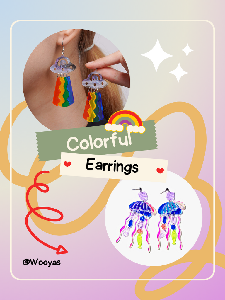 Splash of Color:  Vibrancy with Colorful Earrings