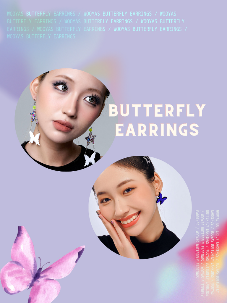 The Enchanting Allure of BUTTERFLY Earrings