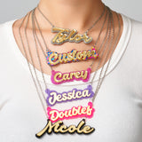 Customed Arylic Necklace