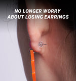 Silicone Small Burger Earring Backs(10PCS)