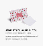 Earrings Cleaning Cloth (Suitable for acrylic, silver, gold, glasses, phone)