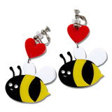 Cute Bee Ear Clip/Earrings