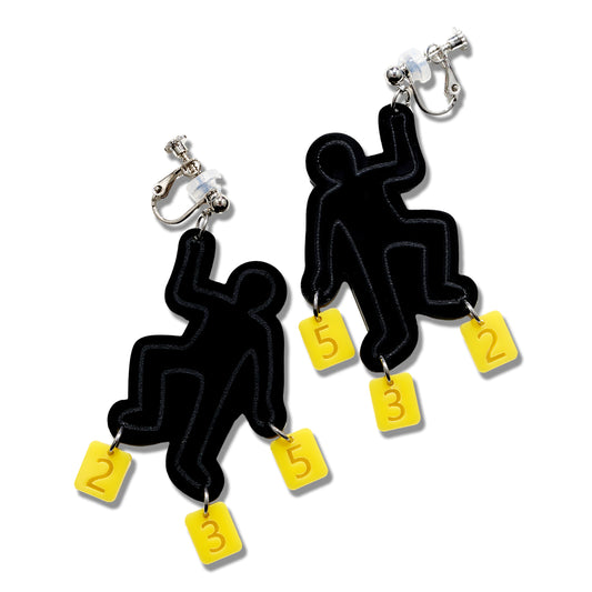 Abstract Humanoid Ear Clip/Earrings