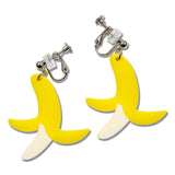 Cartoon Banana Ear Clip/Earrings