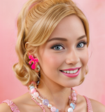 Bow Glamour Barbie Earrings/Ear Clip