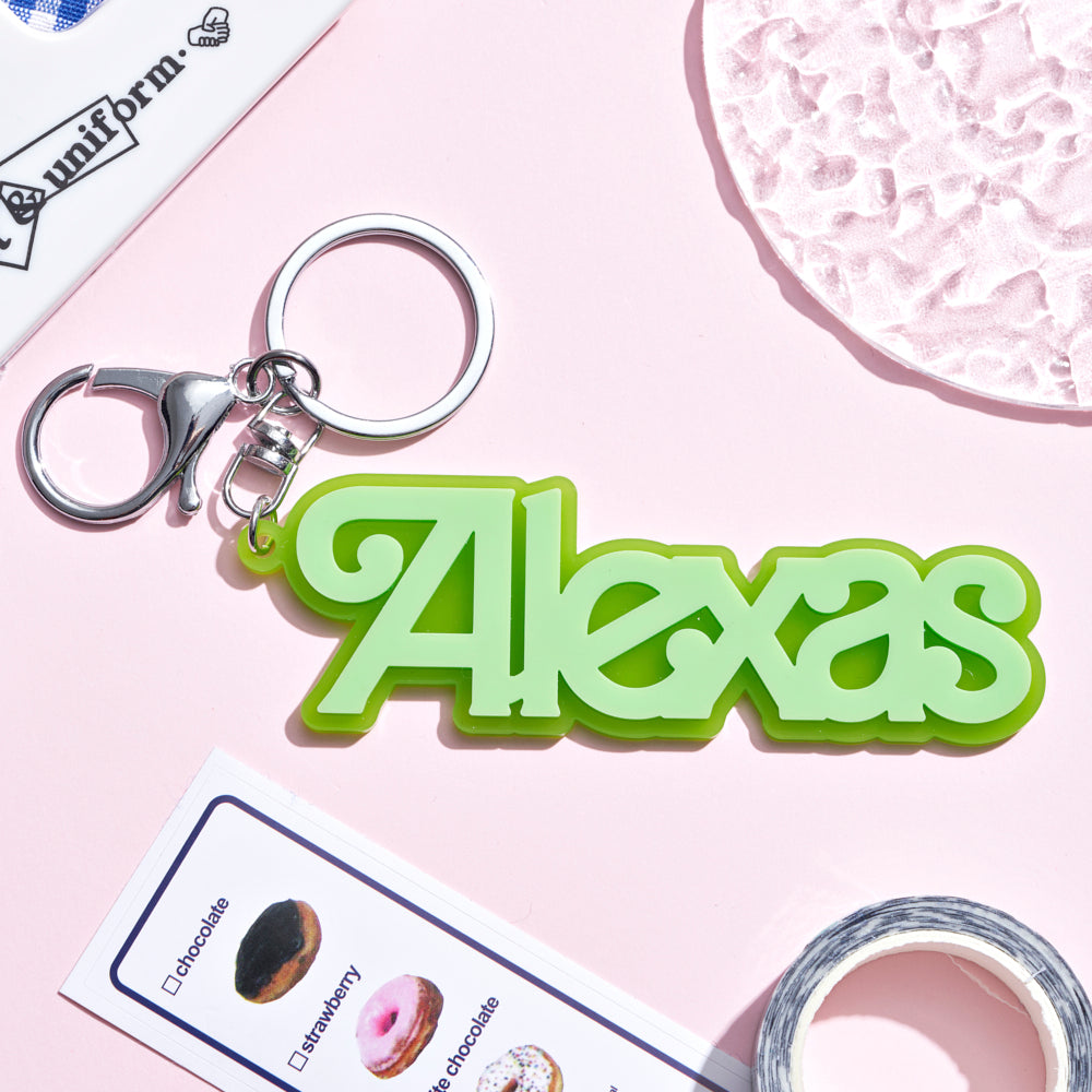Customized Acrylic Key Chain - Matte Ver.