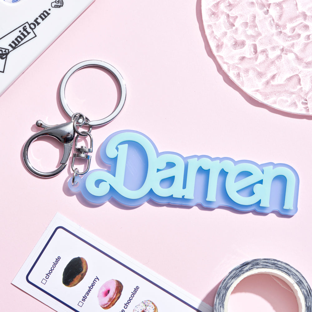 Customized Acrylic Key Chain - Matte Ver.