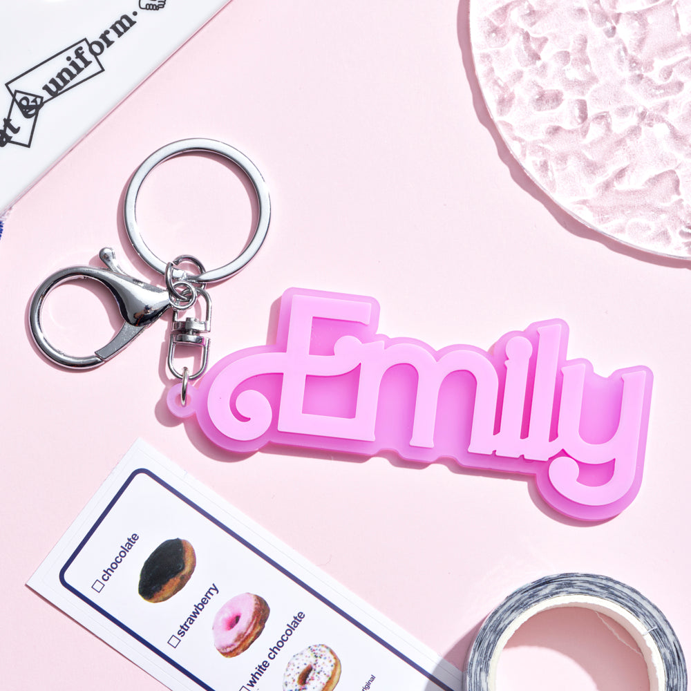 Customized Acrylic Key Chain - Matte Ver.