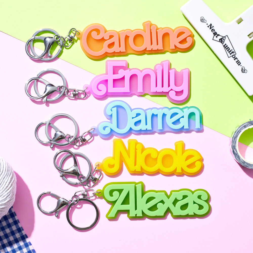 Customized Acrylic Key Chain - Matte Ver.