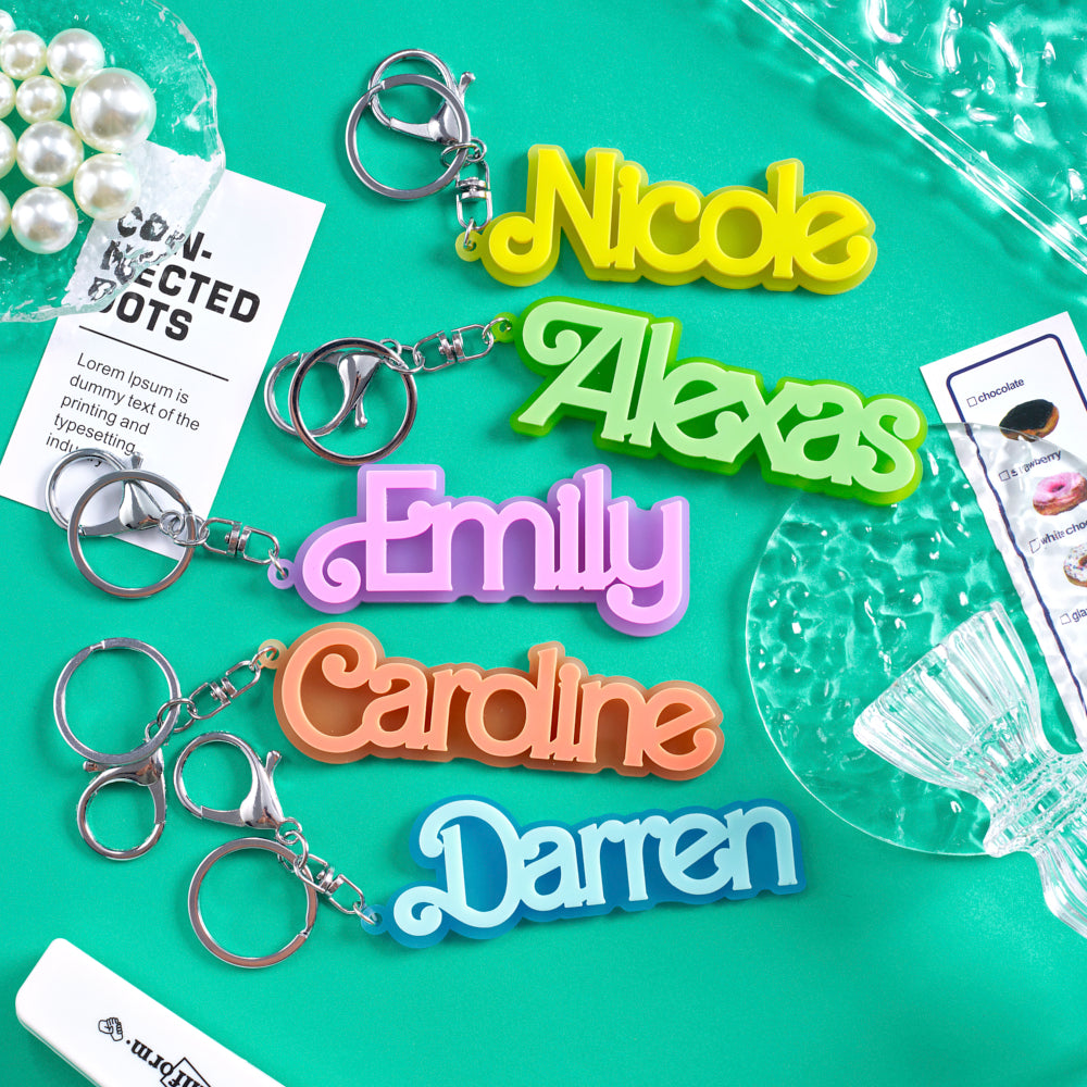 Customized Acrylic Key Chain - Matte Ver.