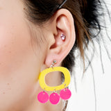 Vibrant Geometric Ear Clip/Earrings