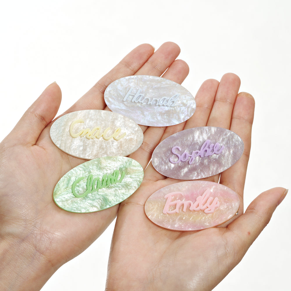 Personalized Name Hair Clip