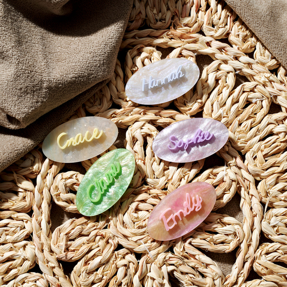 Personalized Name Hair Clip