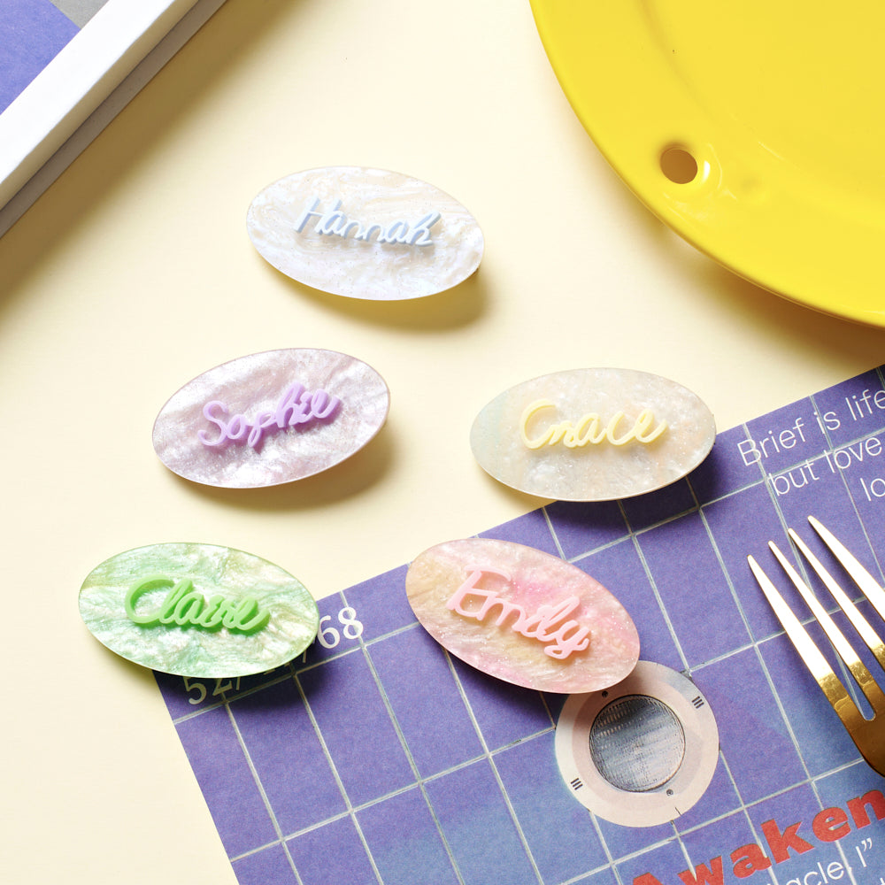 Personalized Name Hair Clip