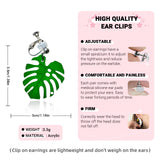 Minimalist Leaves Ear Clip/Earrings