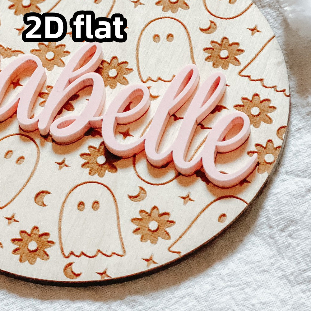 Personalized Halloween Name Tags, Halloween decor