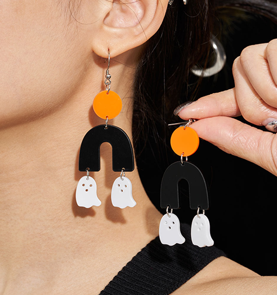 Halloween Cute Ghost Earrings/Ear Clip