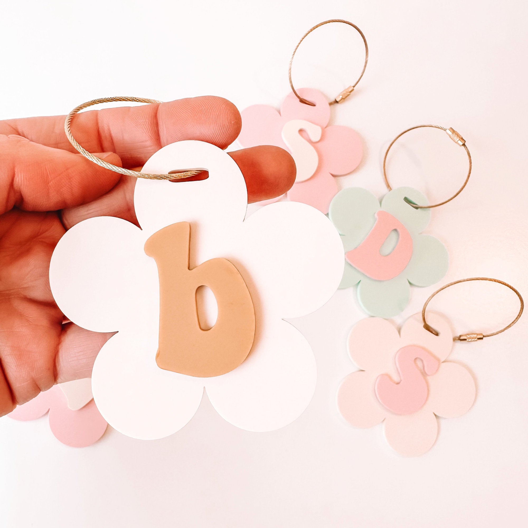Daisy Bag Tag, Kids 3D KeyChain