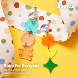 Colorful Whimsy Ear Clip/Earrings