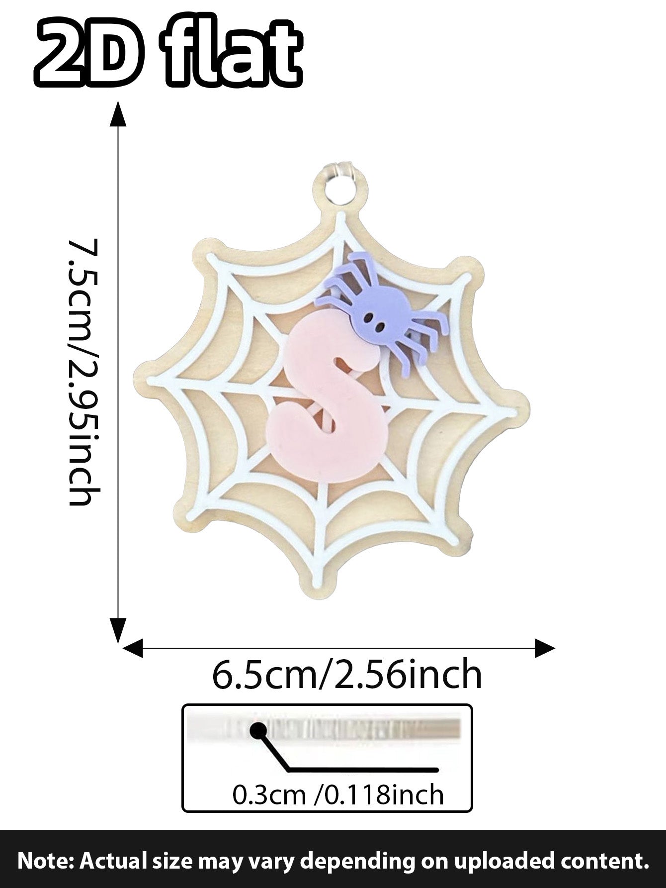 Personalized Halloween Spider Web Boo Basket Letter Name Tag