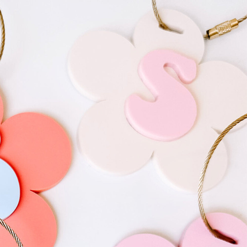 Daisy Bag Tag, Kids 3D KeyChain
