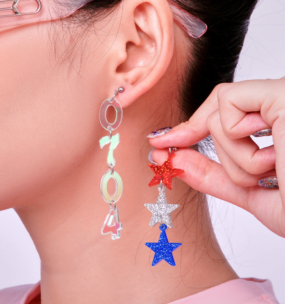 acrylic earrings