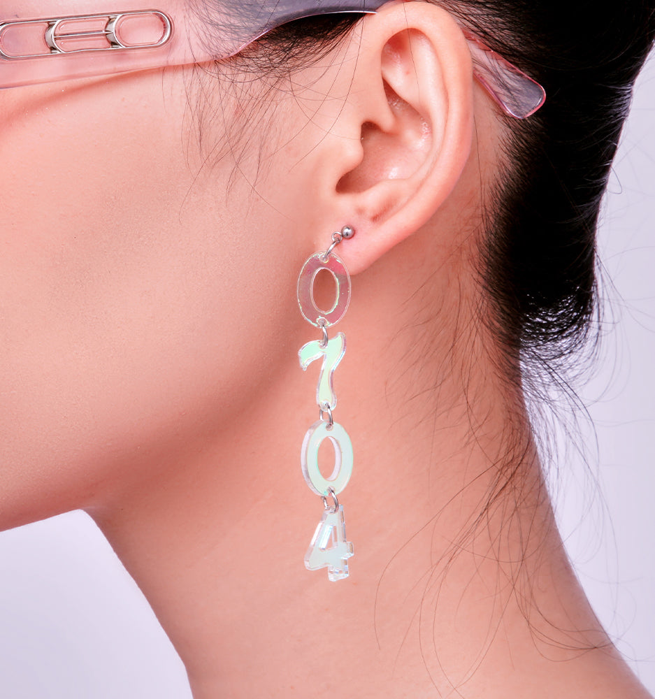 acrylic earrings