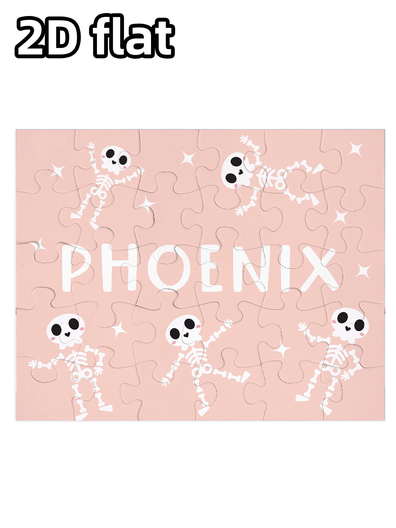 Personalized Halloween Name Puzzle Gift for Kid