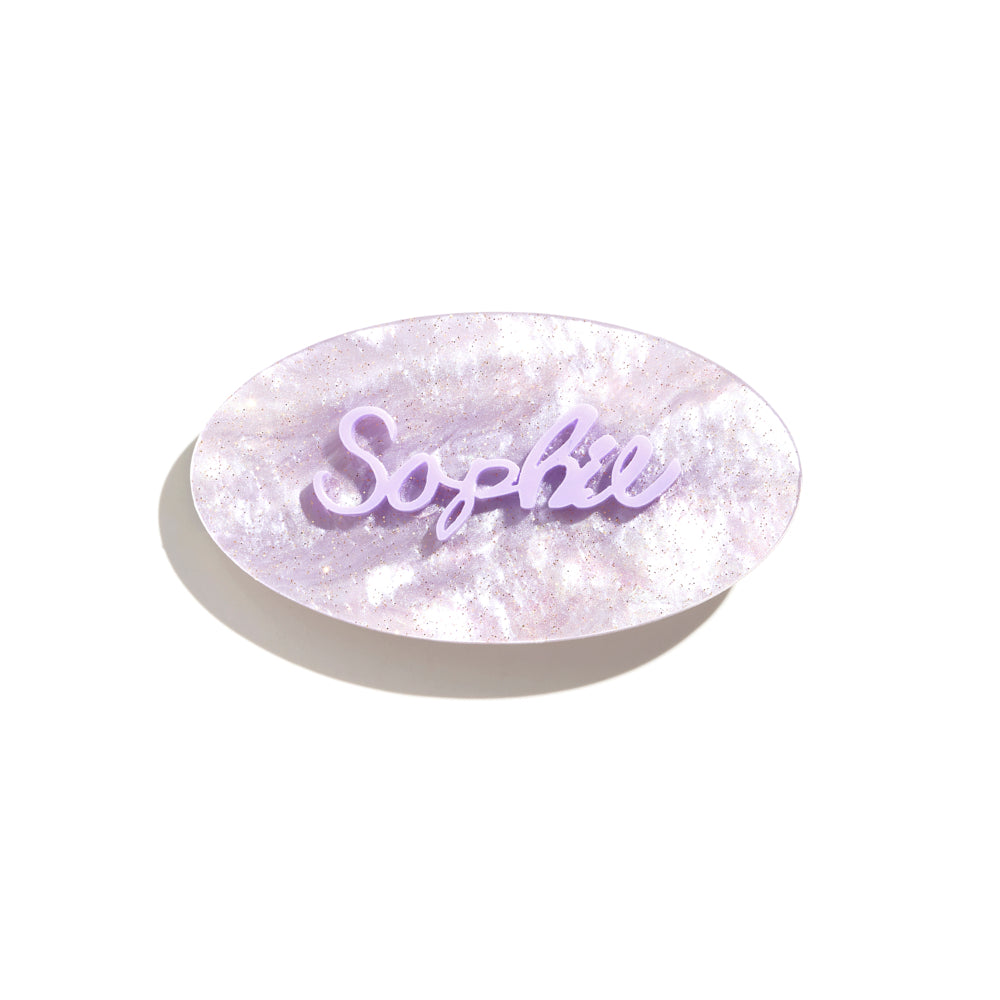 Personalized Name Hair Clip