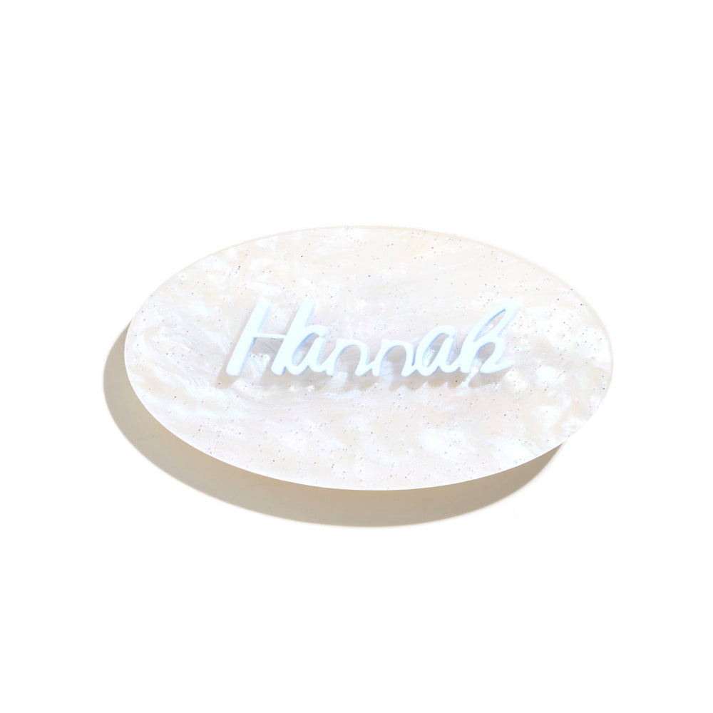 Personalized Name Hair Clip