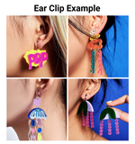 DIY Ear Clips Sets(10 Pairs)