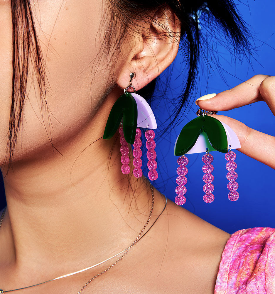 acrylic earrings