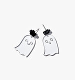 Specials Deals-Halloween Spooky Clear Acrylic Earrings/Ear Clip