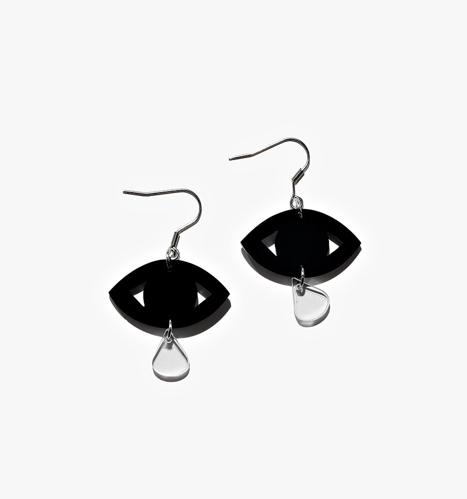 Minimalist Teardrop Earrings/Ear Clip