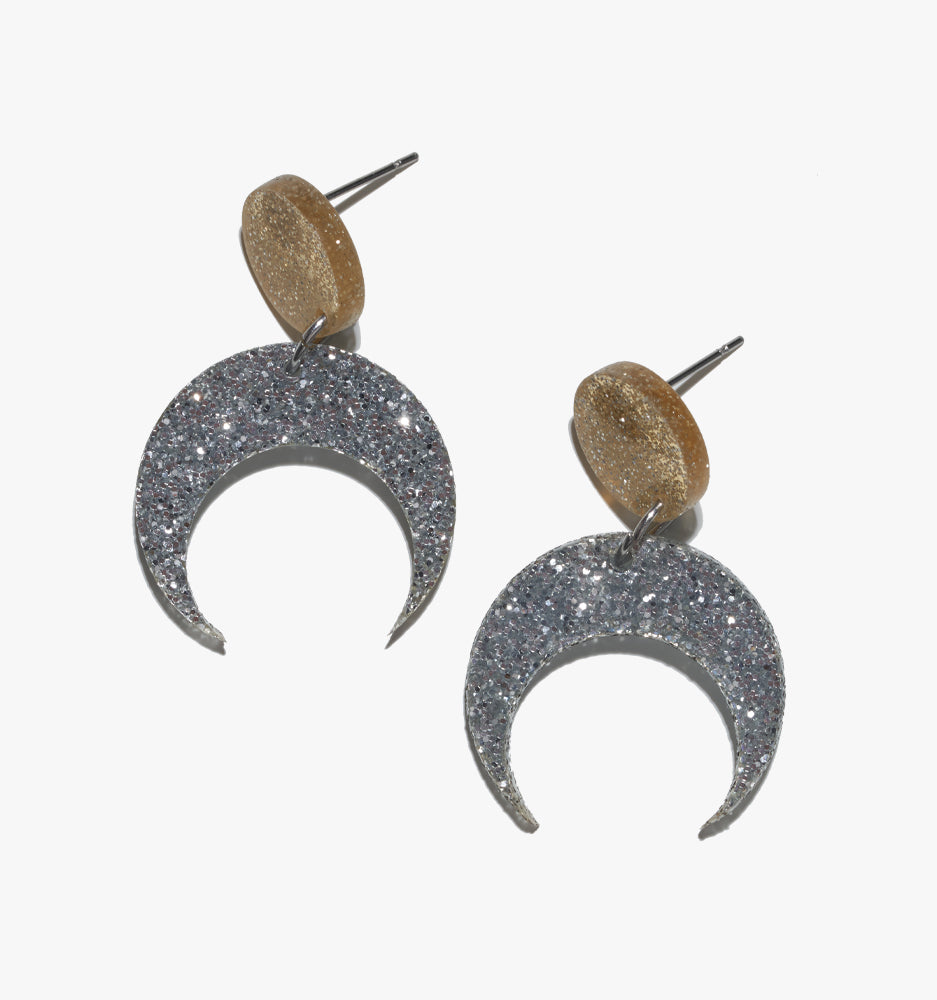 Moon Energy Earrings/Ear Clip