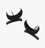 Black Moon Earrings/Ear Clip