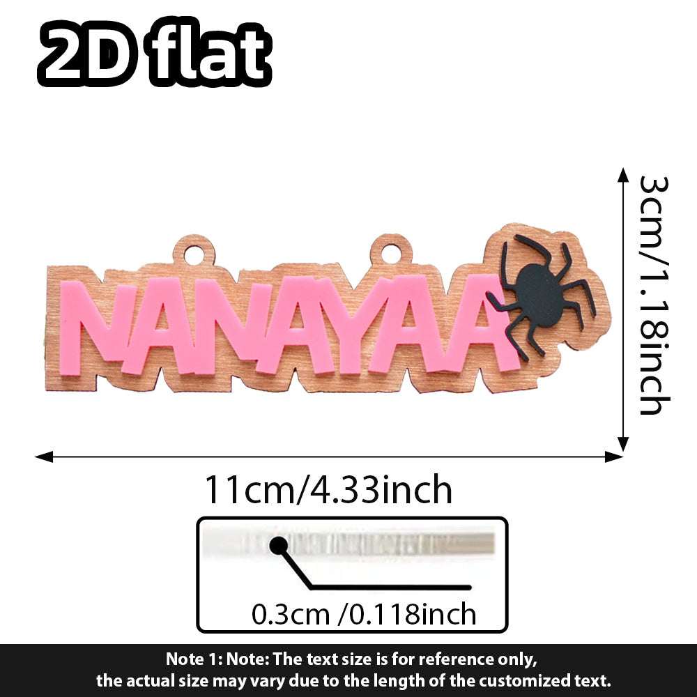 Personalized Halloween Boo Bag Tag; Custom Name Tag for Trick or Treat Bag Tag