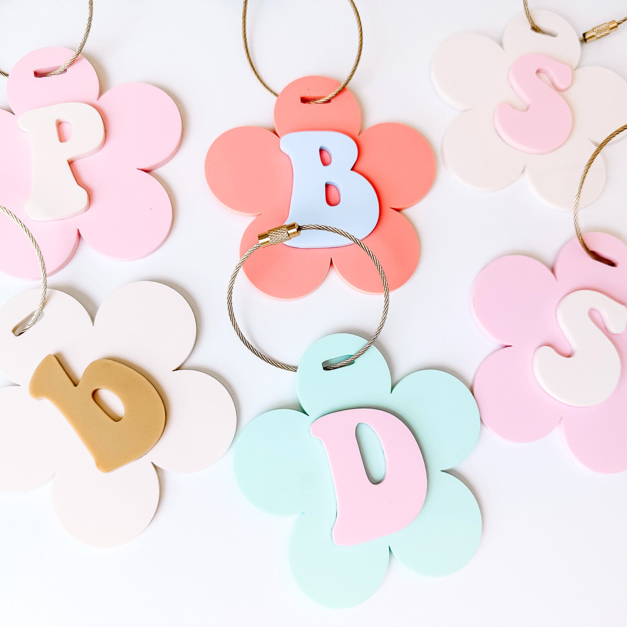 Daisy Bag Tag, Kids 3D KeyChain