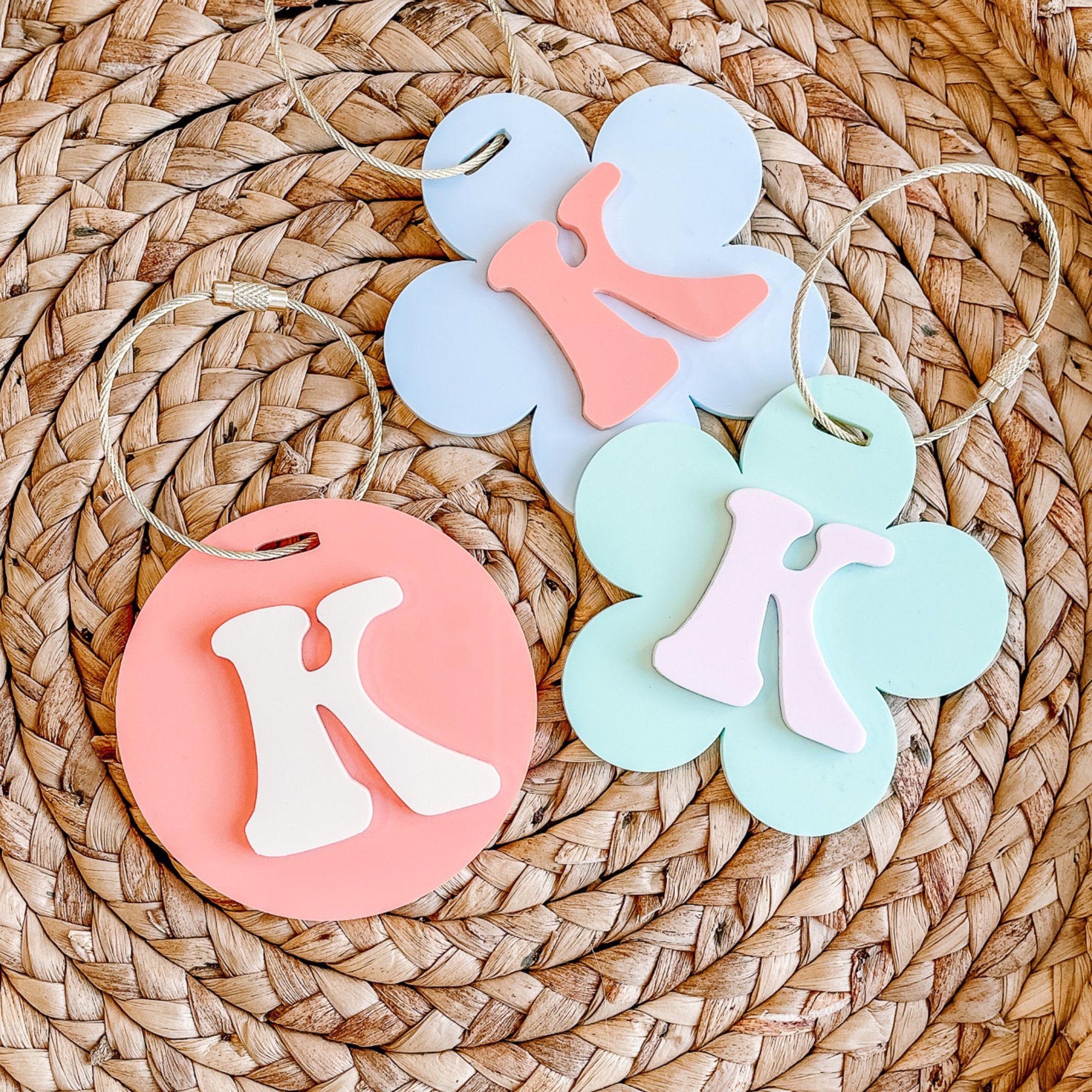 Daisy Bag Tag, Kids 3D KeyChain