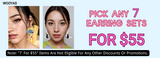 Pick Any 7 Earring Sets For $55
