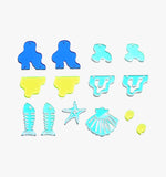 3-5 Pairs Ocean Theme DIY Earrings Kit D