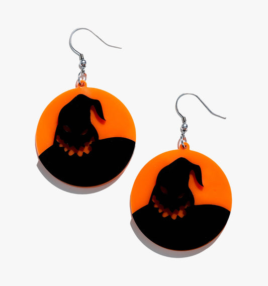 Halloween acrylic earrings