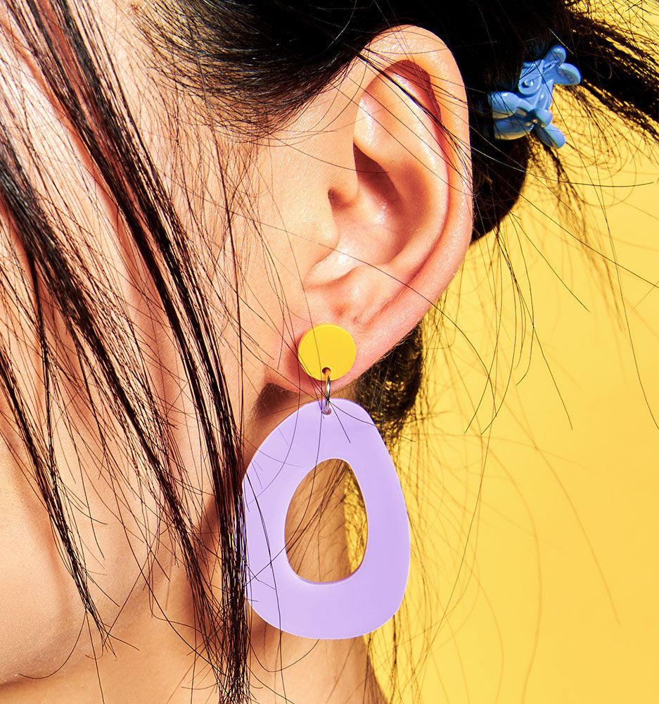 acrylic earrings