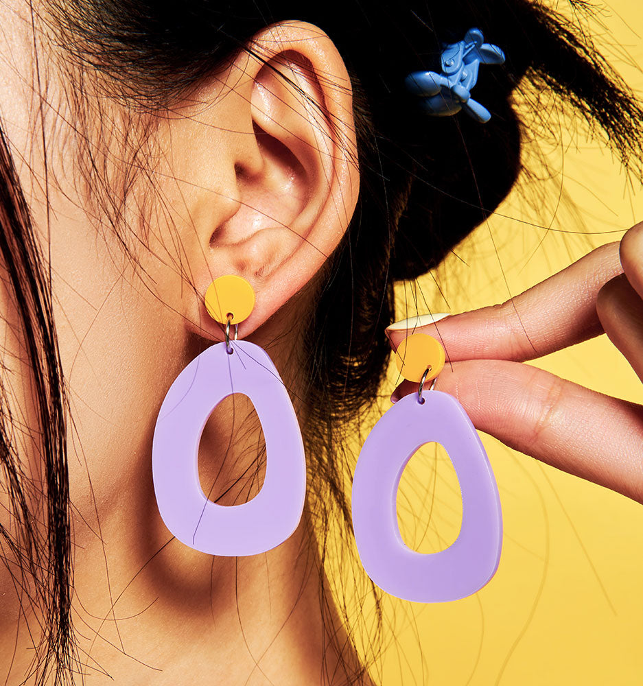 acrylic earrings